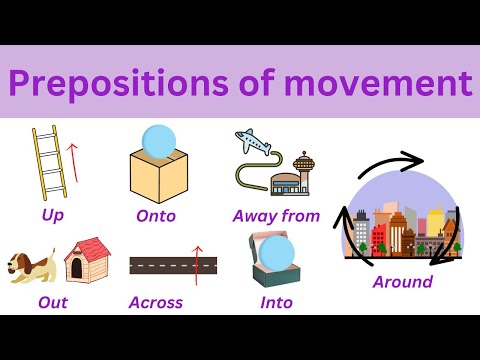 Prepositions of movement | English grammar