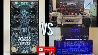 Video thumbnail for Airis Effects Parallel Overdrive VS Four Amps (Fortin Sigil, Dover Da20, Revv G20, Grandmeister 36) by Pariah VS Gear