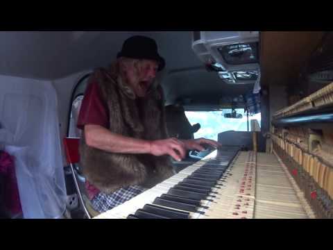 San Fran Scisco Van Busker "The Piano Man"