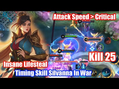 Pahami Timing Silvanna Masuk War Agar Tidak Mati Duluan Saat War - Gendongin Duo Beban | MLBB