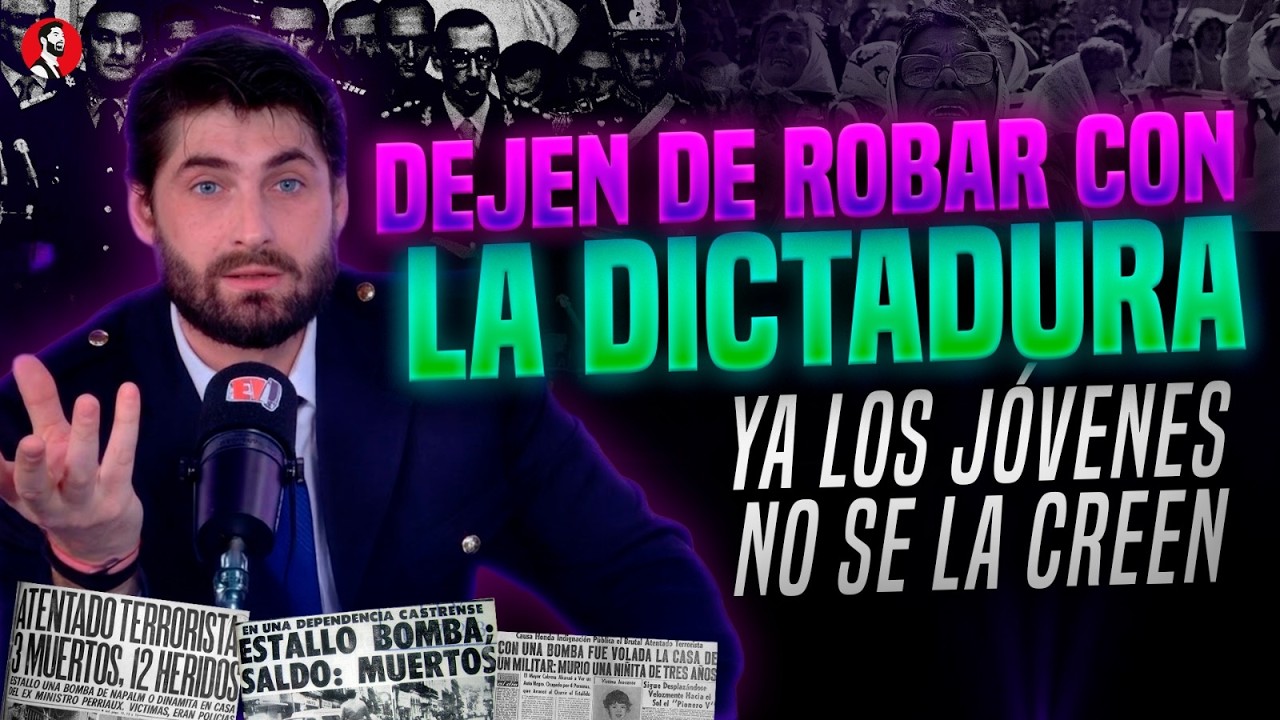 “DEJEN DE ROBAR CON LA DICTADURA” | El Presto contra políticos, medios y el relato de los ´70