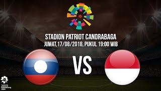 Live Streaming  Laga Timnas U-23 Indonesia Kontra Laos di Asian Games 2018