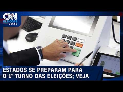 Confira os preparativos para o 1° turno das eleições ao redor do Brasil | CNN BRASIL
