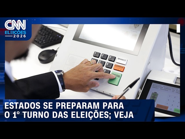 Confira os preparativos para o 1° turno das eleições ao redor do Brasil | CNN BRASIL