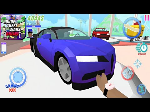 Dude Theft Wars Open World Sandbox - New Update New Buggy Chiron Added | Android Gameplay HD