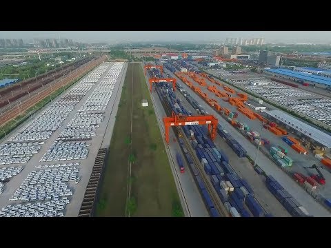 Crossing  continents: China-Europe freight trains