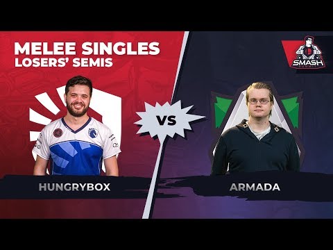 Hungrybox vs Armada - Melee Singles: Losers' Semifinals - Smash Summit 6