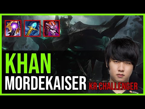 Khan - MORDEKAISER vs. MAOKAI Top | KR Challenger