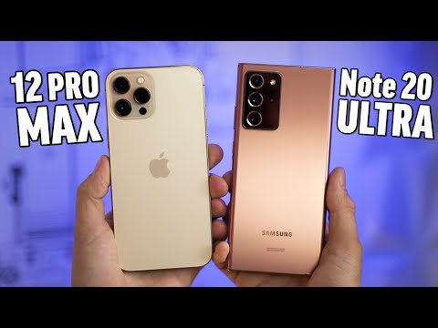 iPhone 12 Pro Max vs Note 20 Ultra - Full Comparison!