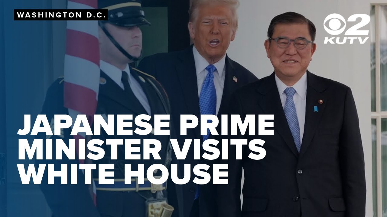 'Trump is actually a good listener': Japanese prime minister makes first White House visit