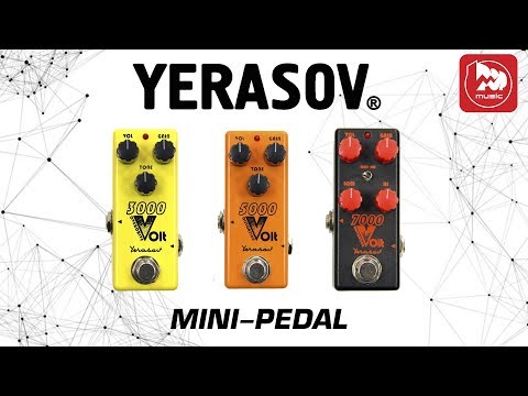 Обзор педалей эффектов Yerasov из серии High Voltage Mini