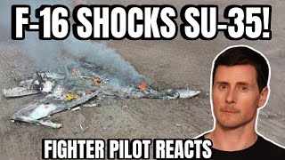 Ukraine's F-16 Stuns Russia’s Su-35 in Historic Air Battle!