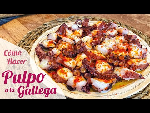 PULPO A LA GALLEGA o PULPO A FEIRA 🐙 Receta tradicional