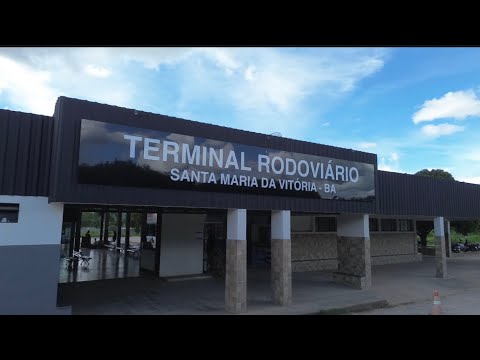 Rodoviária de Santa Maria da Vitória, Bahia.