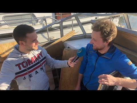 Weltumsegler kurz vor dem Start (26.03.2019)