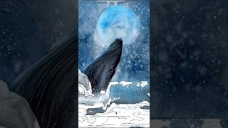 Fly me to the moon #painting #art #shotrs #shorts