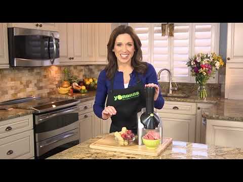 Yonanas Classic Vegan Non-Dairy Frozen Fruit Soft Serve Dessert Maker