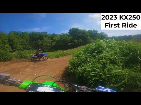 2023 KX250 FIRST RIDE