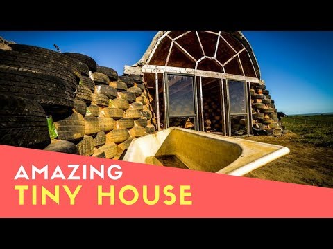 Amazing! Extraordinary Micro Earthship in New Zealand