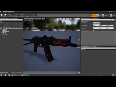 Ironbelly weapons and animations tutorial for FPS Game Starter Kit (UE4)