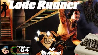 LODE RUNNER – Commodore 64 (1983) | Broderbund’s Classic Puzzle-Platformer
