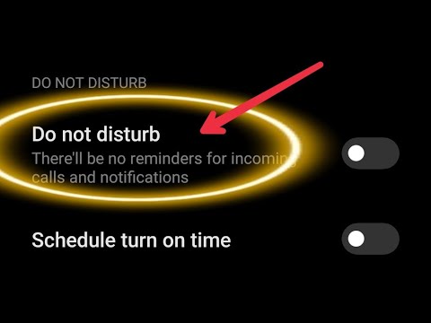DND Mode on/off poco x4 pro 5g | how to use do not disturb