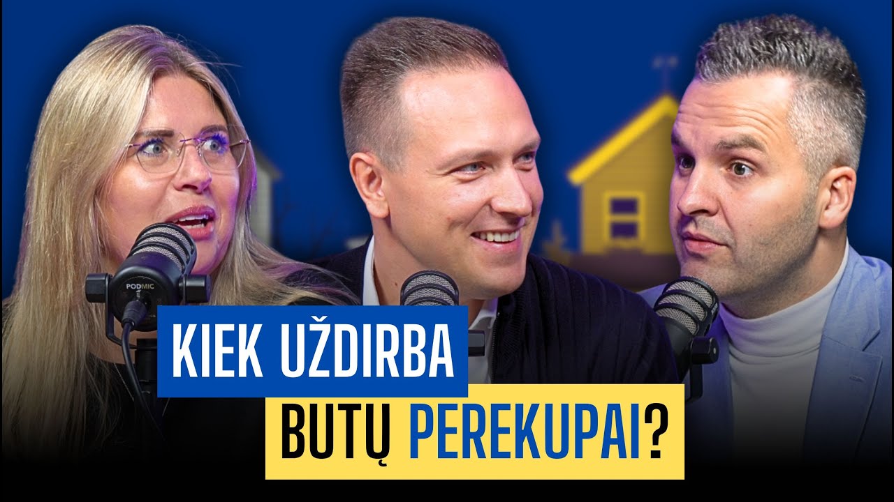'FLIPINIMAS': REALUS uždarbis iš pirkimo/pardavimo, REMONTŲ kainos, KĄ pirkti