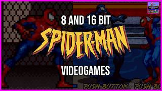 8 and 16 Bit SPIDER-MAN Games