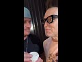 blink-182 backstage in Perth - 09/02/2024 - Mark Hoppus live stream (2nd stream)
