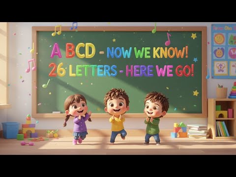 ABCD Song for Kids | A for Apple B for ball| ABC Learning Video for Toddlers