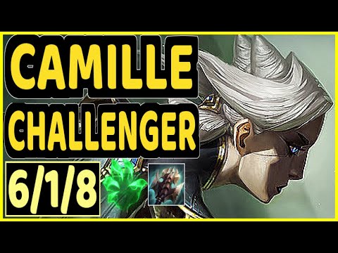 DOXY (CAMILLE) - 6/1/8 KDA TOP CHALLENGER GAMEPLAY - EUW