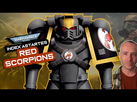 The RED SCORPIONS Chapter: Origins & Lore | Warhammer 40k Index Astartes