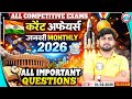 Current Affairs 2026 January 2026 Current Affairs Monthly Monthly Current Affairs 2026