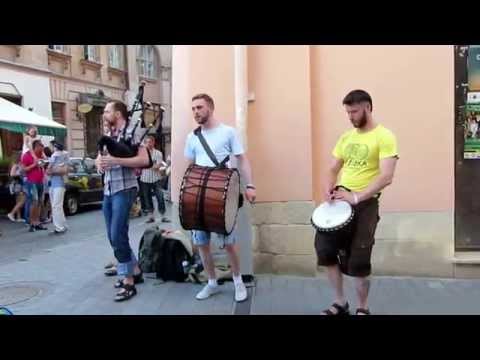 Alba gu brath! - Andro﻿ (Scottish bagpipe music Live@Lviv) #FolkRockVideo