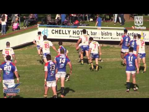 2016 Newcastle RL Round 15 1st Grade Highlights - Kurri Kurri Bulldogs v Central Butcher Boys