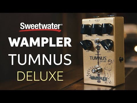 Wampler Tumnus Deluxe Transparent Overdrive Pedal | Sweetwater Wampler Tumnus Deluxe Transparent Overdrive Pedal | Sweetwater