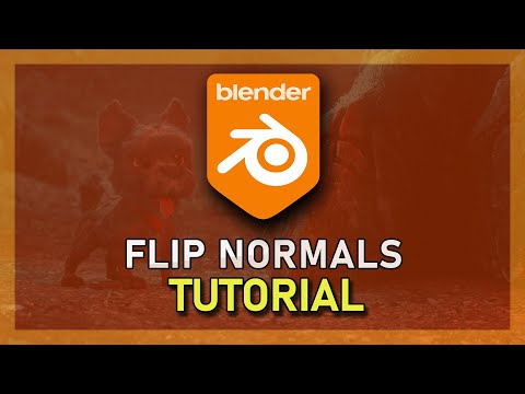 Blender - How To Flip Normals