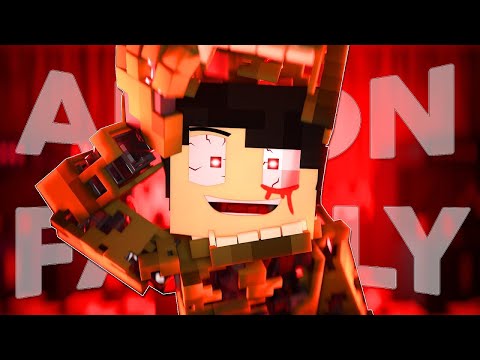zEnd! - "Afton Family" | FNAF Minecraft Animated Music Video (Song by KryFuZe & Russell Sapphire)