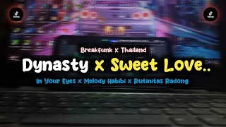 Download lagu DJ DYNASTY X SWEET LOVE X HABIBI X IN YOUR EYES CAMPURAN MENGKANE | BREAKFUNK X THAILAND.. mp3