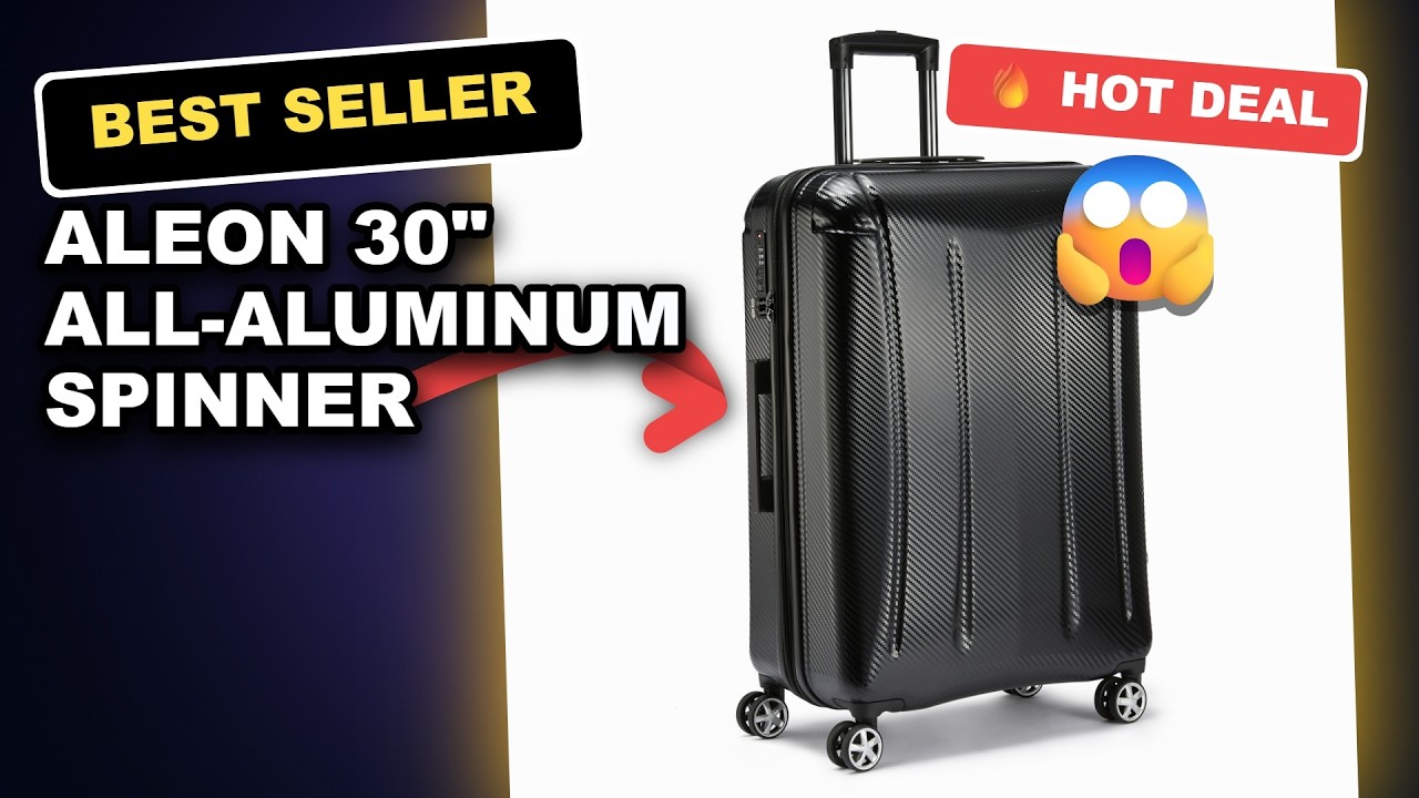 Aleon 30" All-Aluminum Spinner Luggage Review: Is It Worth the Hype?