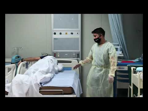 Occupied Bed-making simplified to 9 steps