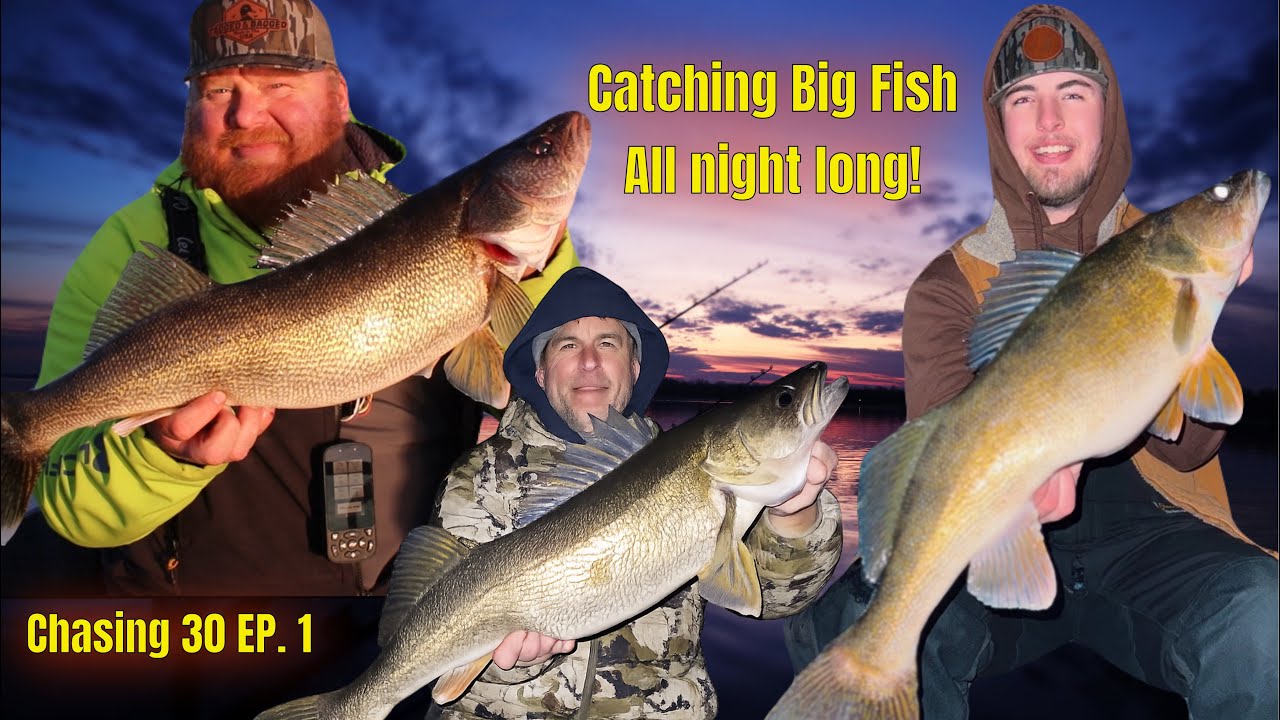  Chasing 30 (Episode 1) – The Hunt for 30” Wisconsin Walleye Starts NOW!