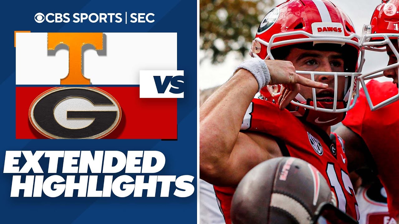 No. 3 Georgia DOMINATES No. 1 Tennessee in SEC SHOWDOWN: Extended Highlights | CBS Sports HQ