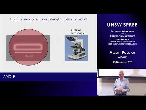 UNSW SPREE 201712-13 IWV07 - Albert Polman - Cathodoluminescence Microscopy