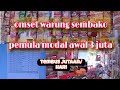 OMSET WARUNG SEMBAKO PEMULA HANYA SEGINI ️ ALHAMDULILLAH BISA BUAT BANTU PEREKONOMIAN KELUARGA