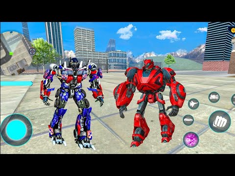 Megatron & Optimus Prime Robot Jet Car Bike Transformation Game 2020 Super Fight - Android Gameplay