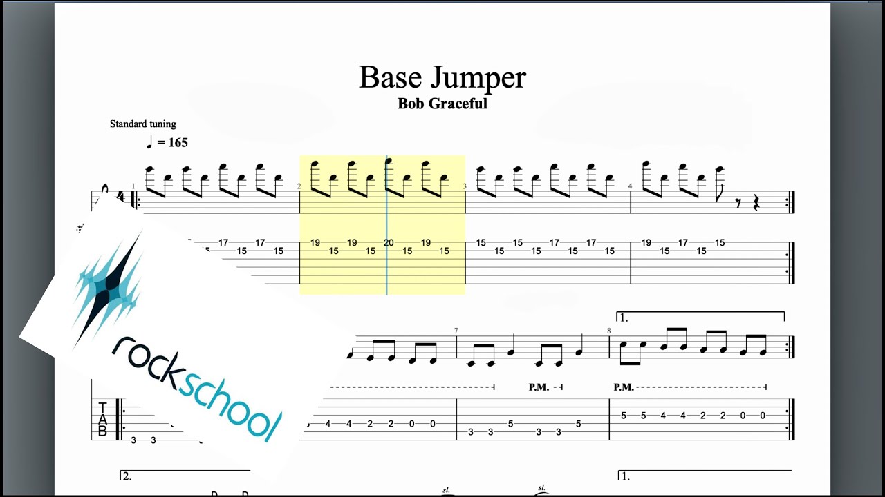 Base Jumper Rockschool Grade 4 Guitar