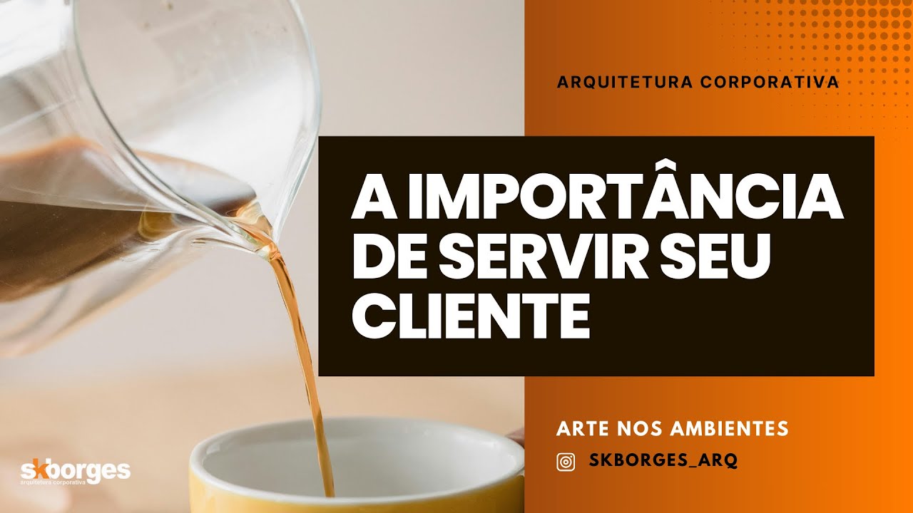 VOCÊ SERVE CAFÊ PARA SEUS CLIENTES?