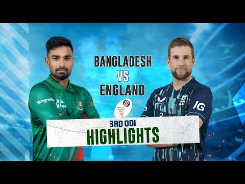 Bangladesh vs England Highlights || 3rd ODI || England tour of Bangladesh 2023