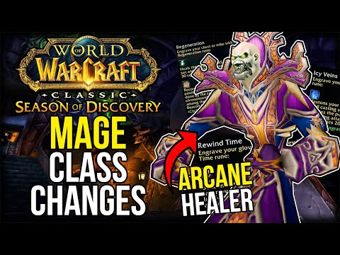 Did MAGE REALLY Need This Many BUFFS? | All NEW Runes | Season of Discovery | Classic WoW